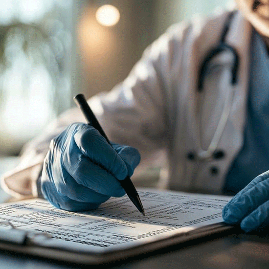 Physician ordered mobile blood draw at home